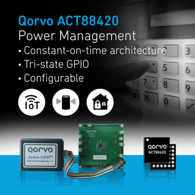 Qorvo 全新推出高度可配置緊湊型 PMIC，為物聯(lián)網(wǎng)及空間受限應(yīng)用注入核心動(dòng)力